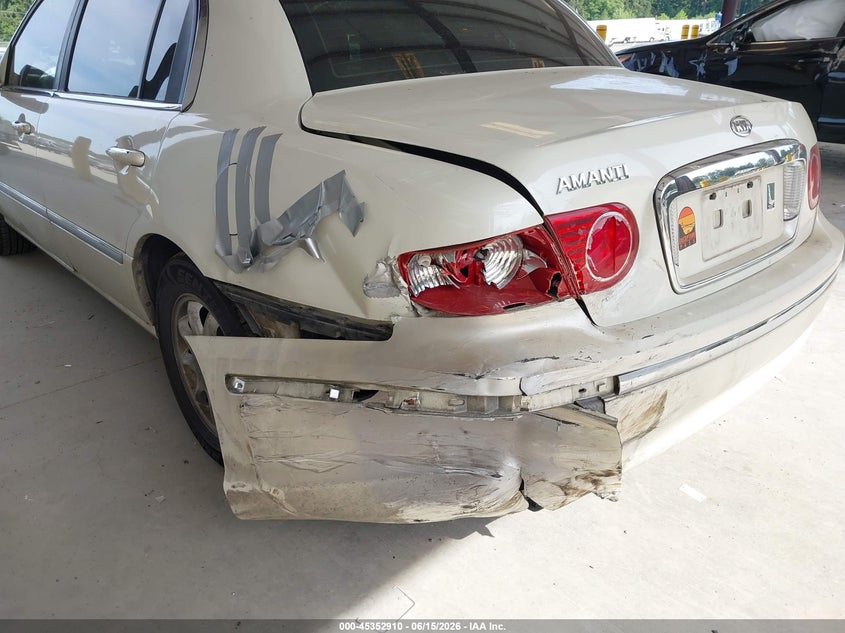 2005 Kia Amanti VIN KNALD124355062295 IAAI salvage auction — REAR END, Bill Of Sale (Washington), sold $225 on 2026-07-15 (photo 6)