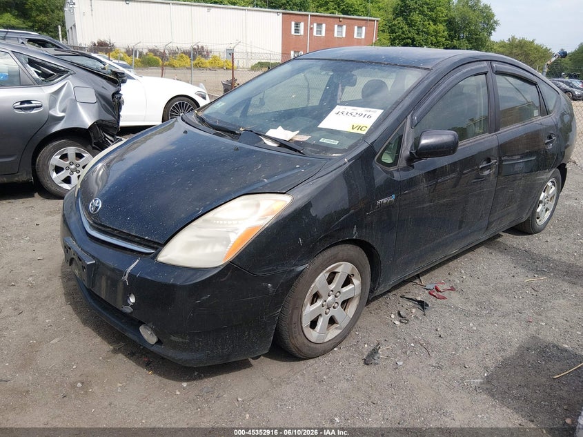 2008 Toyota Prius VIN JTDKB20U183397732 IAAI salvage auction — FRONT & REAR, Salvage (Massachusetts), sold $100 on 2026-07-21 (photo 2)