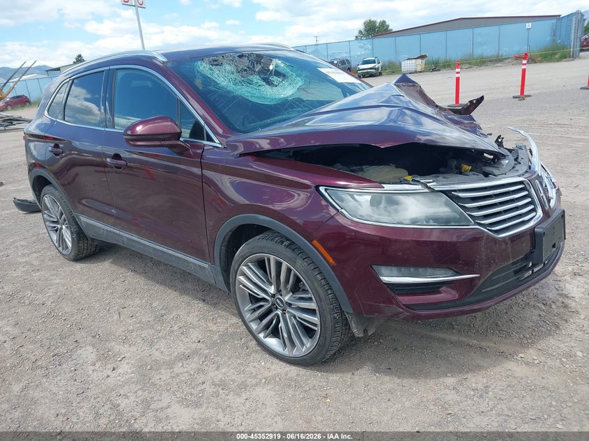 2016 Lincoln Mkc VIN 5LMTJ3DH4GUJ21962 IAAI salvage auction — FRONT END, Salvage (Montana), sold $25 on 2026-07-22 (photo 1)