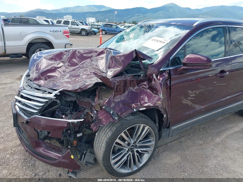 2016 Lincoln Mkc VIN 5LMTJ3DH4GUJ21962 IAAI salvage auction — FRONT END, Salvage (Montana), sold $25 on 2026-07-22 (photo 6)