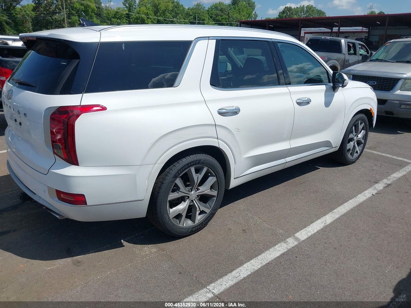 2022 Hyundai Palisade VIN KM8R54HE0NU398208 IAAI salvage auction — FRONT END, Salvage (Tennessee), sold $6,600 on 2026-07-28 (photo 4)