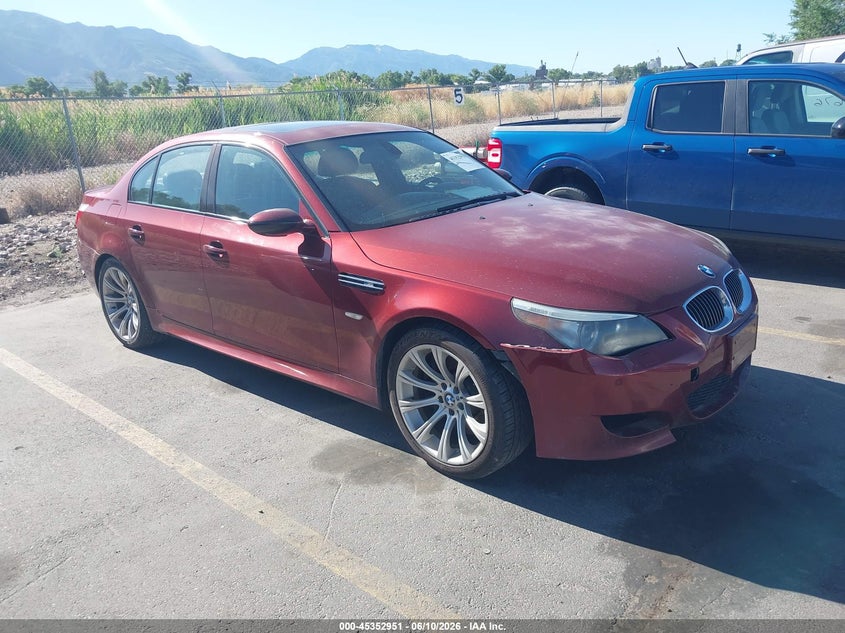 2006 BMW M5 VIN WBSNB935X6B582531 IAAI salvage auction — NORMAL WEAR, Clear (Idaho), sold $5,700 on 2026-07-09 (photo 1)