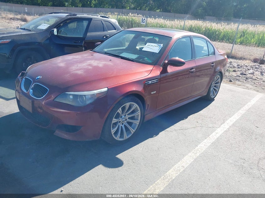 2006 BMW M5 VIN WBSNB935X6B582531 IAAI salvage auction — NORMAL WEAR, Clear (Idaho), sold $5,700 on 2026-07-09 (photo 2)