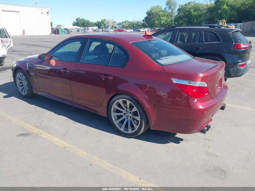 2006 BMW M5 VIN WBSNB935X6B582531 IAAI salvage auction — NORMAL WEAR, Clear (Idaho), sold $5,700 on 2026-07-09 (photo 3)