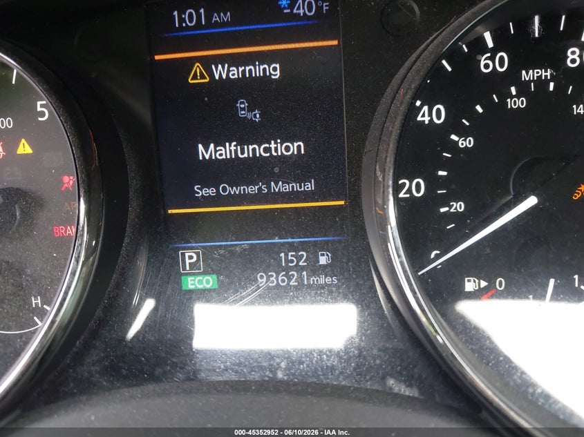 2018 Nissan Rogue VIN KNMAT2MT4JP568241 IAAI salvage auction — FRONT END, Certificate Of Destruction (Florida), sold $300 on 2026-07-28 (photo 7)