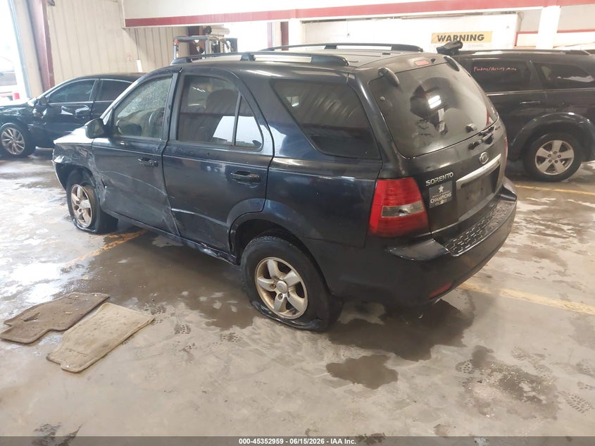 2008 Kia Sorento VIN KNDJD735785857245 IAAI salvage auction — LEFT FRONT, Salvage (Texas), sold $425 on 2026-07-15 (photo 3)