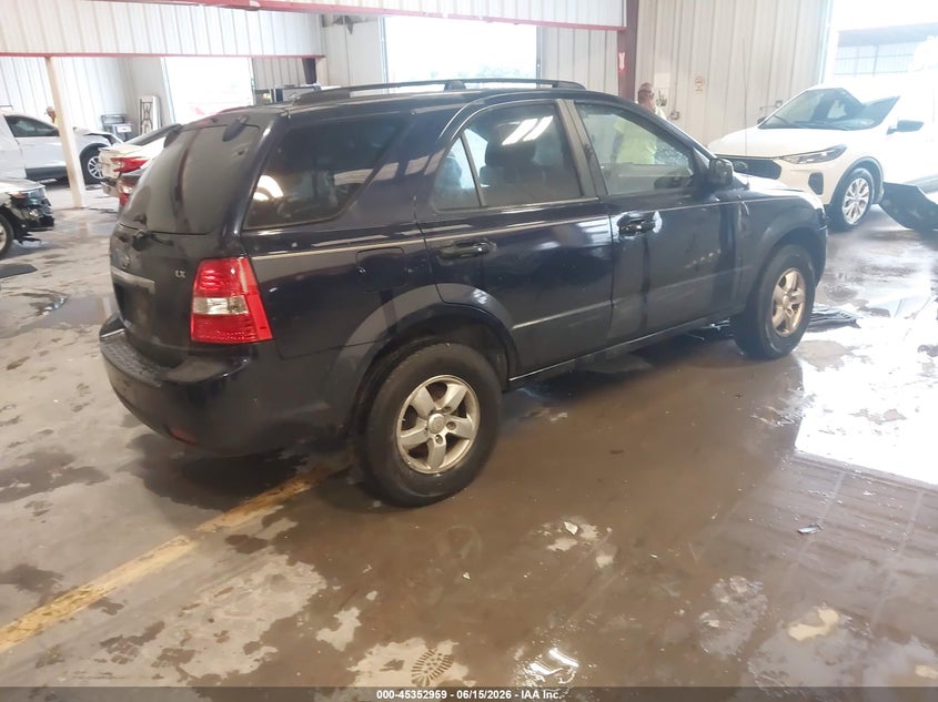 2008 Kia Sorento VIN KNDJD735785857245 IAAI salvage auction — LEFT FRONT, Salvage (Texas), sold $425 on 2026-07-15 (photo 4)