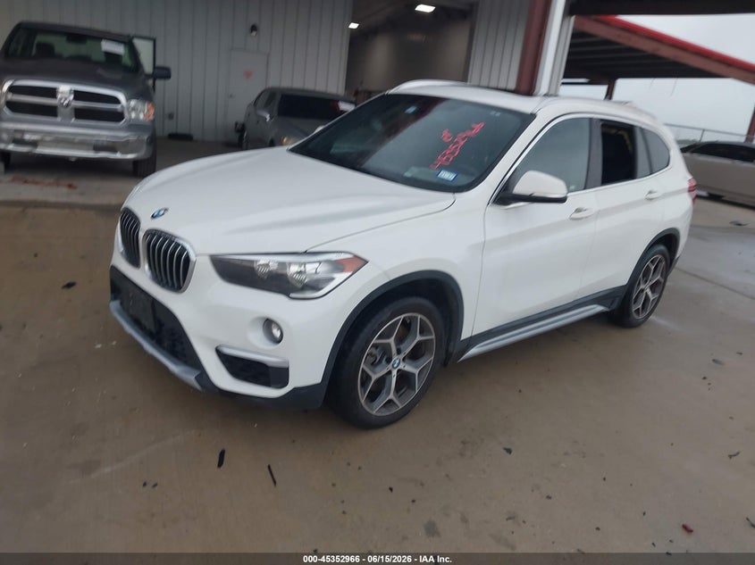 2018 BMW X1 VIN WBXHU7C38J3H43064 IAAI salvage auction — MECHANICAL, Salvage (Texas), sold $3,525 on 2026-07-10 (photo 2)