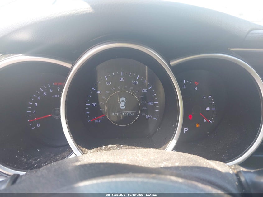2015 Kia Optima VIN 5XXGN4A72FG486059 IAAI salvage auction — NORMAL WEAR, Clear (Tennessee), sold $725 on 2026-07-15 (photo 7)