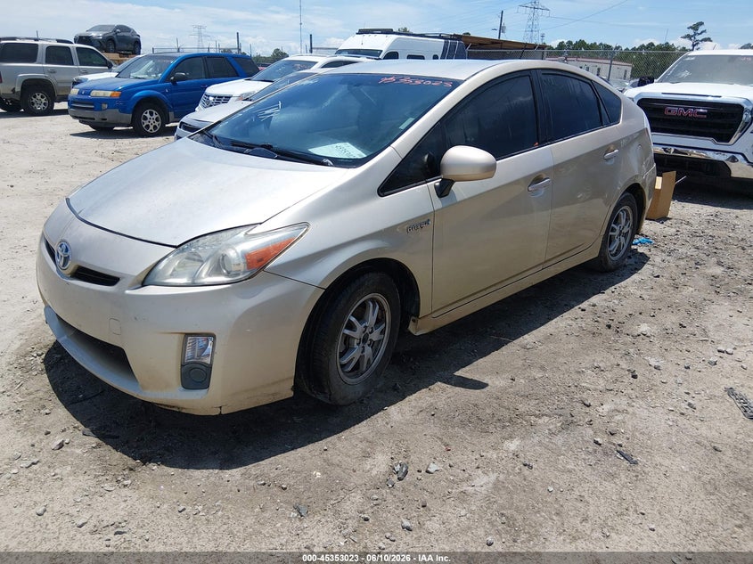 2010 Toyota Prius VIN JTDKN3DU8A0209870 IAAI salvage auction — FRONT END, Repossession Paperwork (Georgia), sold $950 on 2026-07-17 (photo 2)