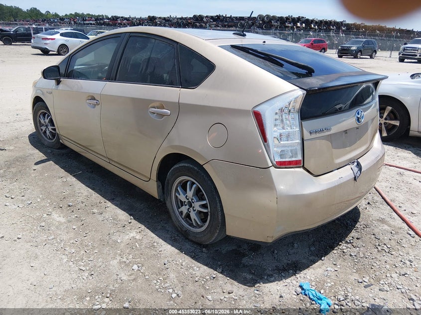 2010 Toyota Prius VIN JTDKN3DU8A0209870 IAAI salvage auction — FRONT END, Repossession Paperwork (Georgia), sold $950 on 2026-07-17 (photo 3)