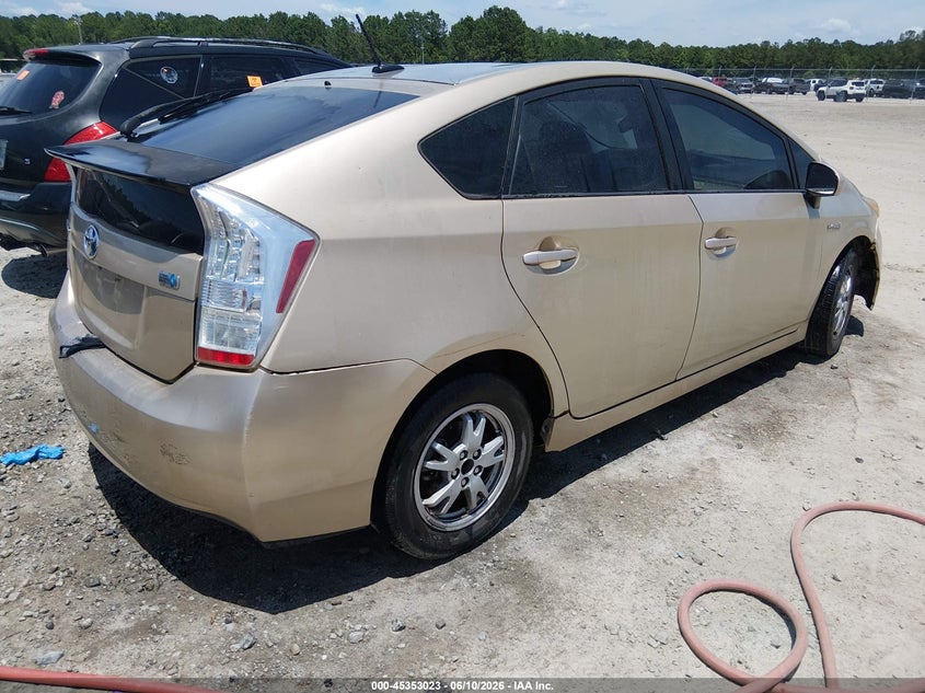 2010 Toyota Prius VIN JTDKN3DU8A0209870 IAAI salvage auction — FRONT END, Repossession Paperwork (Georgia), sold $950 on 2026-07-17 (photo 4)
