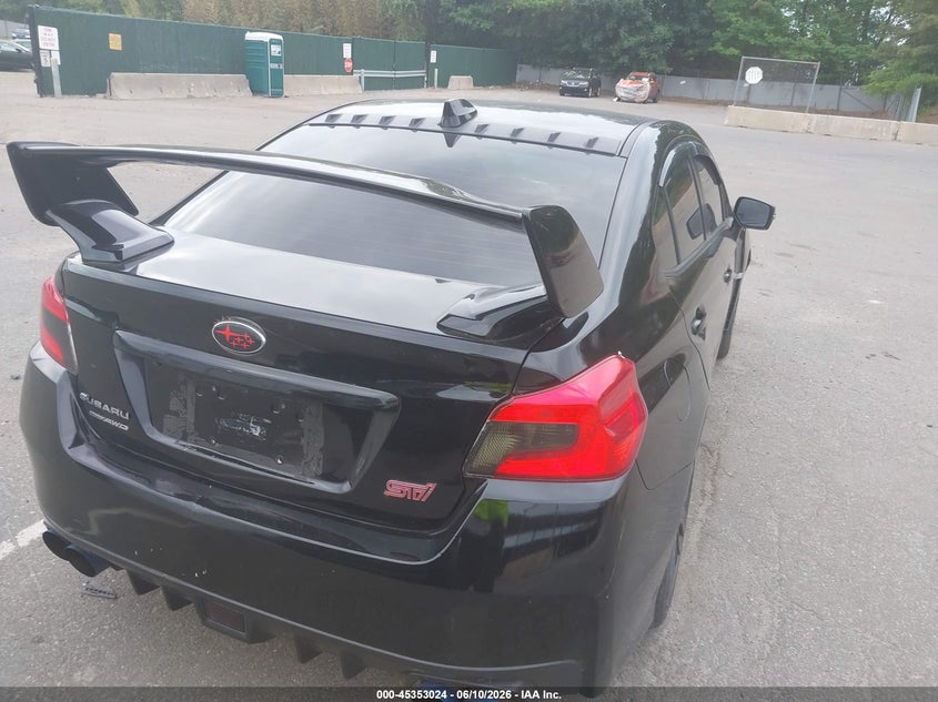 2017 Subaru Wrx sti VIN JF1VA2V60H9814464 IAAI salvage auction — LEFT SIDE, Clear (Washington), sold $7,700 on 2026-07-21 (photo 4)