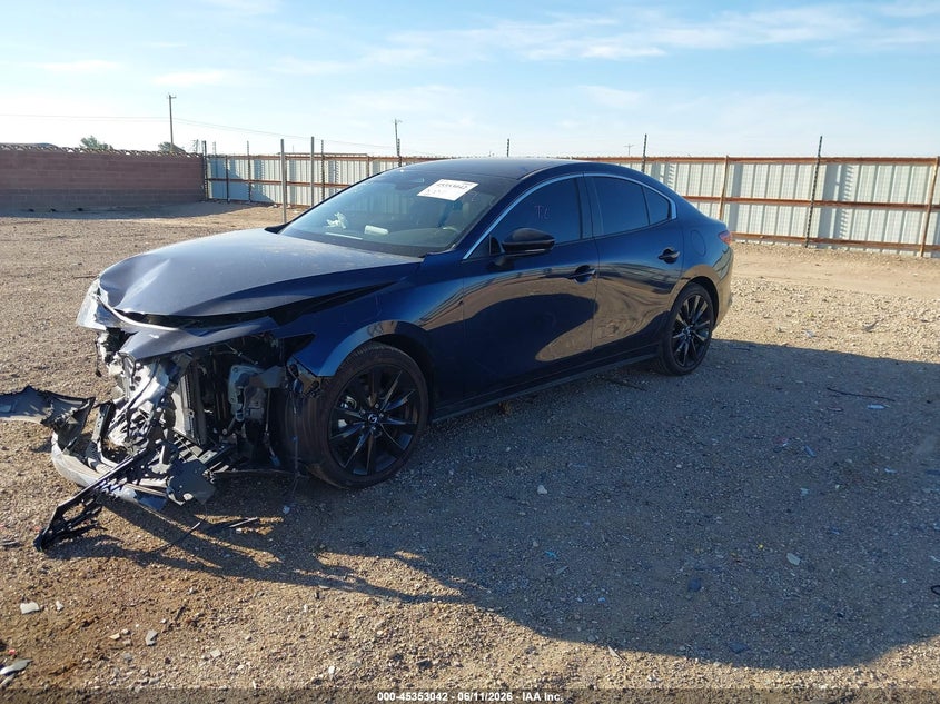 2026 Mazda 3 VIN JM1BPABL9T1870068 IAAI salvage auction — FRONT END, Salvage Title, sold $3,900 on 2026-08-27 (photo 2)