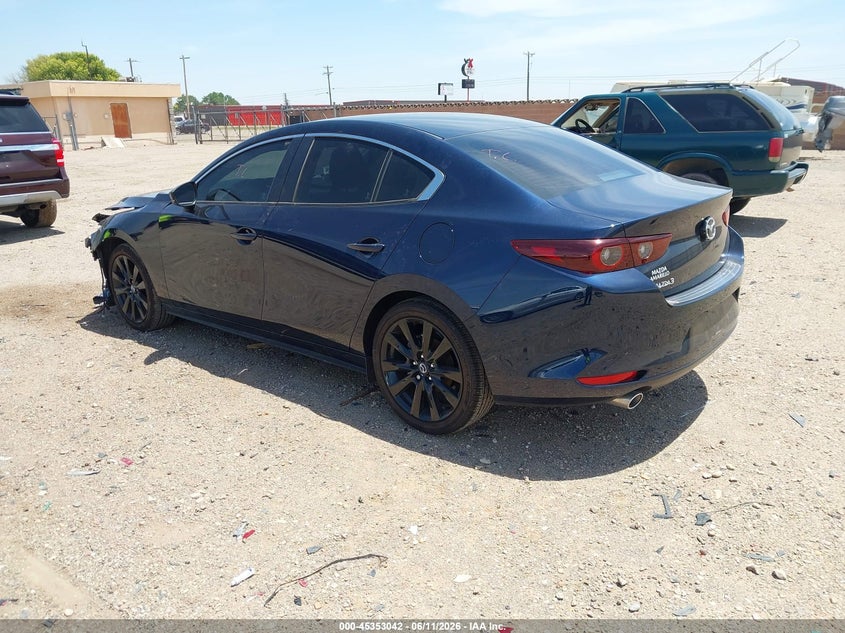 2026 Mazda 3 VIN JM1BPABL9T1870068 IAAI salvage auction — FRONT END, Salvage Title, sold $3,900 on 2026-08-27 (photo 3)