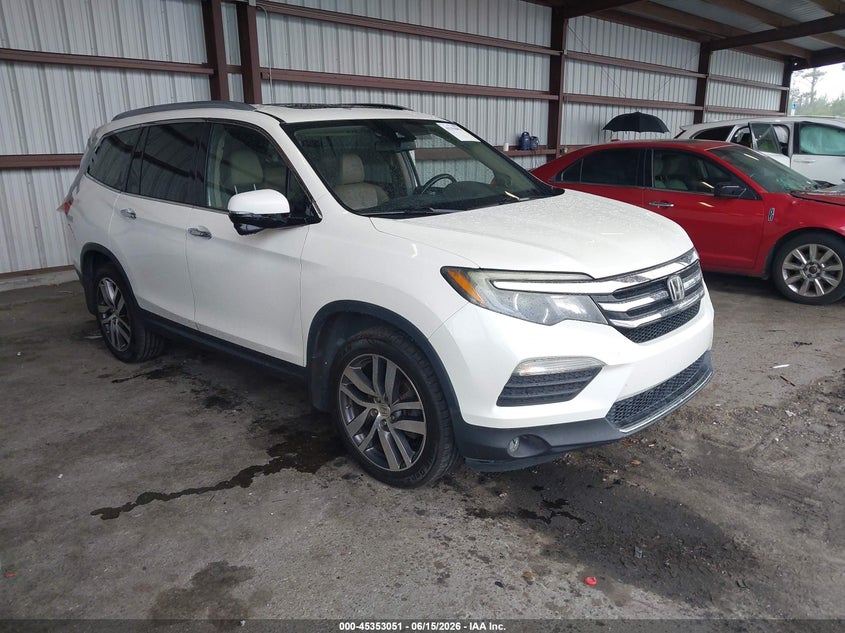 2017 Honda Pilot VIN 5FNYF5H94HB001988 IAAI salvage auction — REAR END, Salvage Title, sold $25 on 2026-07-23 (photo 1)