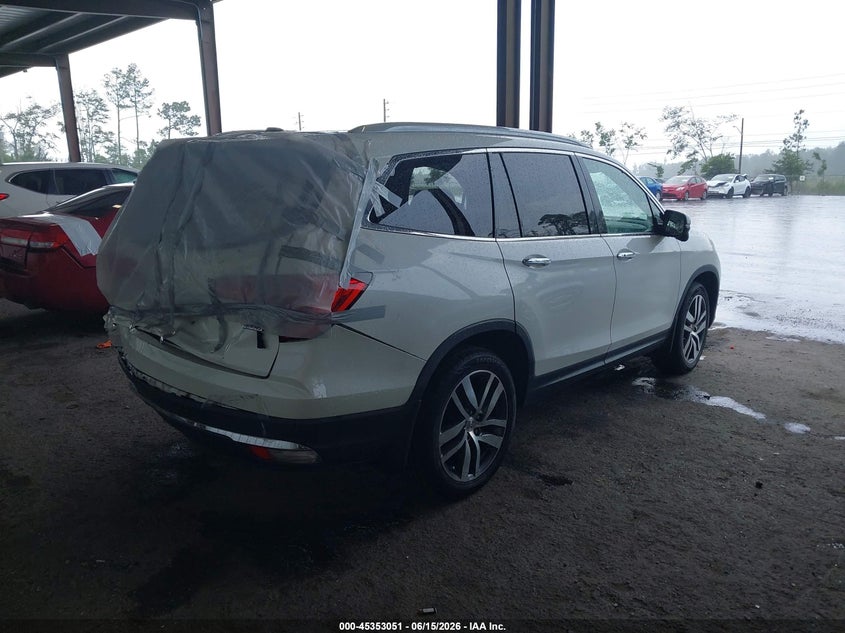 2017 Honda Pilot VIN 5FNYF5H94HB001988 IAAI salvage auction — REAR END, Rebuildable (Florida), sold $3,875 on 2026-07-24 (photo 4)