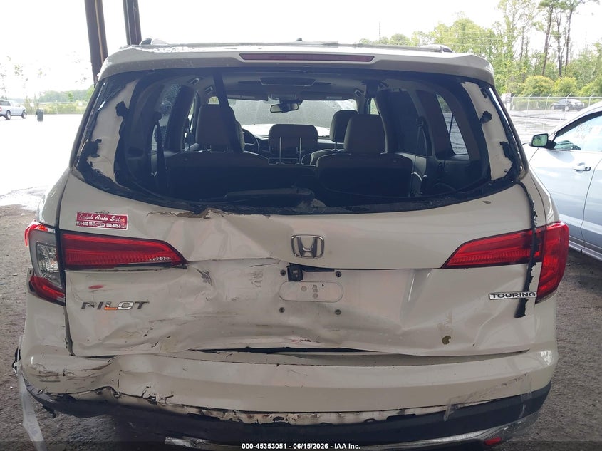2017 Honda Pilot VIN 5FNYF5H94HB001988 IAAI salvage auction — REAR END, Salvage Title, sold $25 on 2026-07-23 (photo 6)