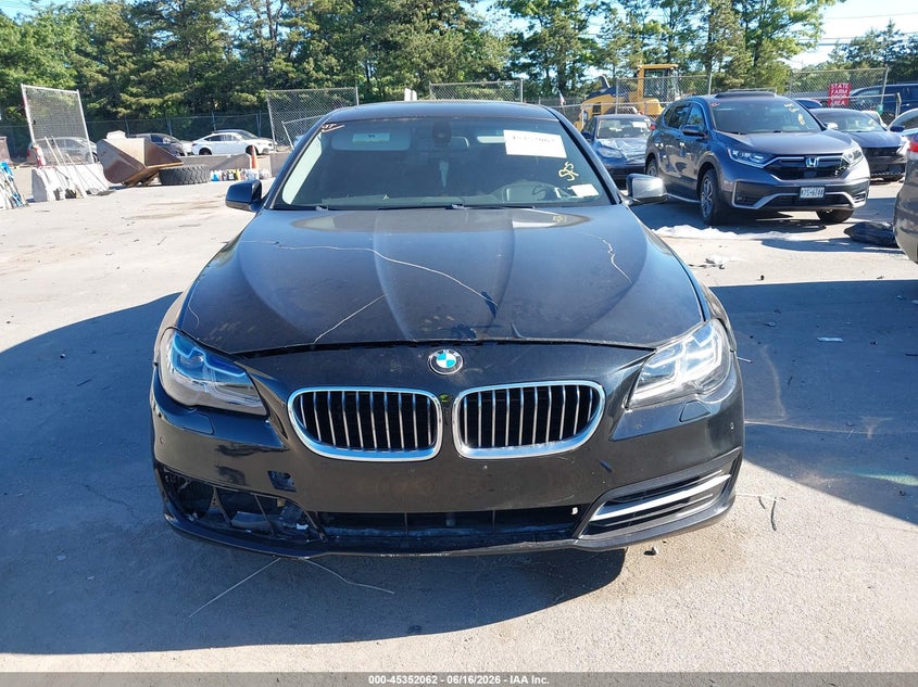 2011 BMW 5 series VIN WBAFR9C51BC270249 IAAI salvage auction — FRONT & REAR, Mv-907A (New York), sold $1,525 on 2026-07-07 (photo 6)