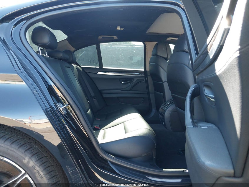 2011 BMW 5 series VIN WBAFR9C51BC270249 IAAI salvage auction — FRONT & REAR, Mv-907A (New York), sold $1,525 on 2026-07-07 (photo 8)