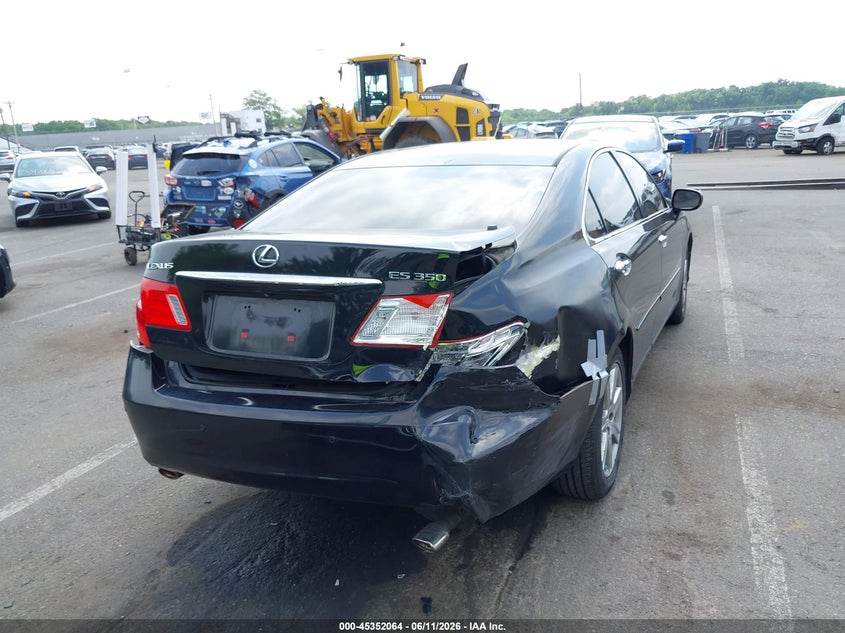 2008 Lexus Es 350 VIN JTHBJ46G982245072 IAAI salvage auction — REAR END, Salvage (New Jersey), sold $50 on 2026-07-31 (photo 4)