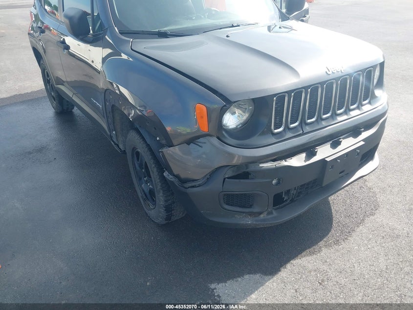 2018 Jeep Renegade VIN ZACCJBAB6JPJ57949 IAAI salvage auction — RIGHT FRONT, Salvage (Missouri), sold $350 on 2026-07-21 (photo 6)