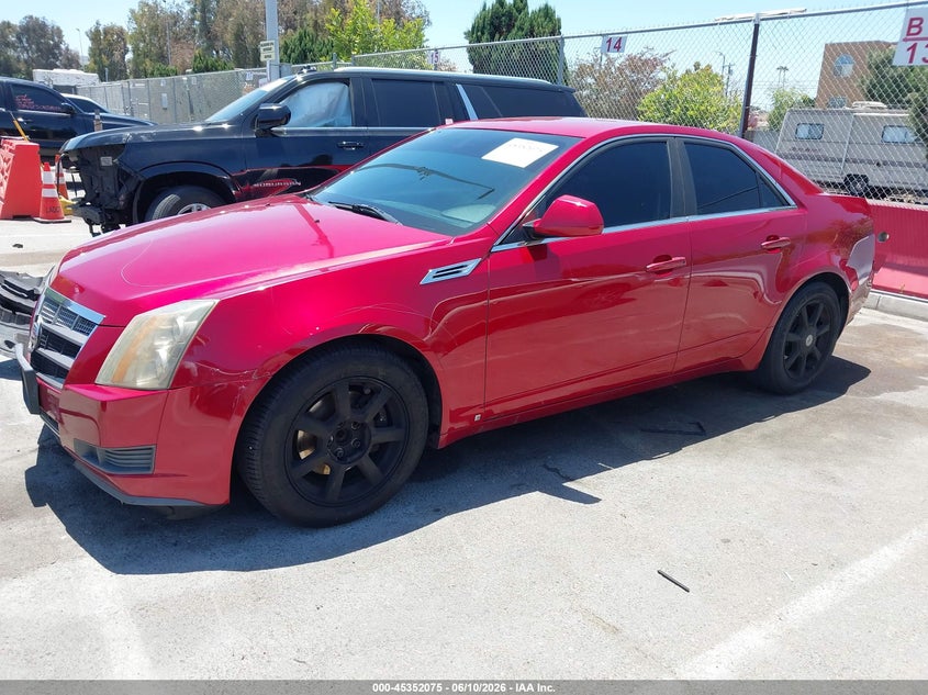 2009 Cadillac Cts VIN 1G6DF577490170507 IAAI salvage auction — UNKNOWN, Salvage (California), sold $575 on 2026-07-09 (photo 2)