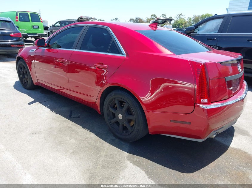 2009 Cadillac Cts VIN 1G6DF577490170507 IAAI salvage auction — UNKNOWN, Salvage (California), sold $575 on 2026-07-09 (photo 3)