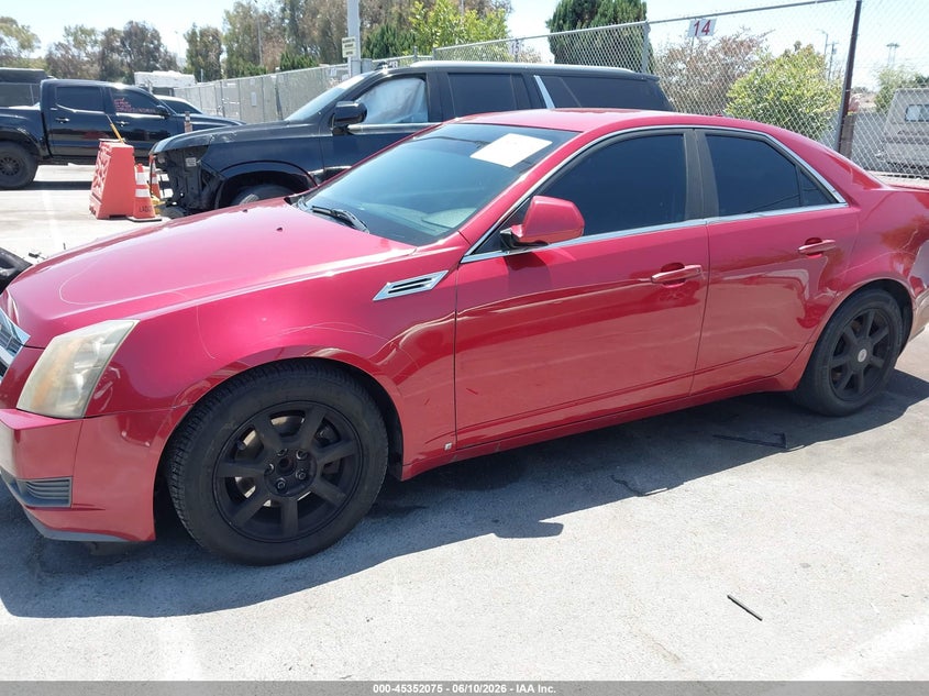 2009 Cadillac Cts VIN 1G6DF577490170507 IAAI salvage auction — UNKNOWN, Salvage (California), sold $575 on 2026-07-09 (photo 6)