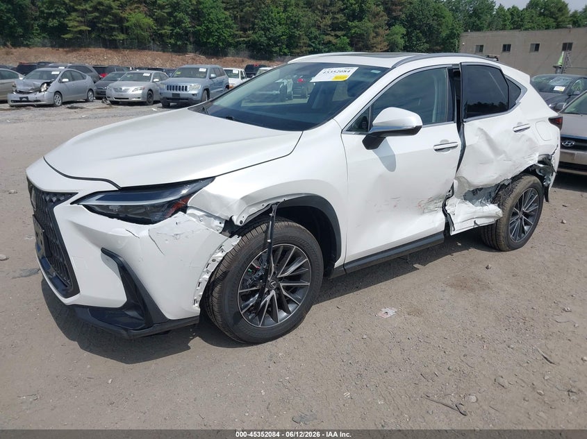 2022 Lexus Nx VIN JTJAGCEZ8N2003195 IAAI salvage auction — SIDE, Salvage (Massachusetts), sold $15,500 on 2026-07-17 (photo 2)