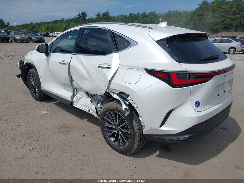 2022 Lexus Nx VIN JTJAGCEZ8N2003195 IAAI salvage auction — SIDE, Salvage (Massachusetts), sold $15,500 on 2026-07-17 (photo 3)