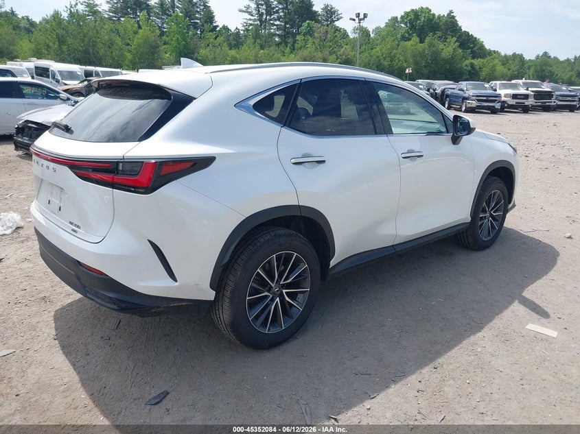 2022 Lexus Nx VIN JTJAGCEZ8N2003195 IAAI salvage auction — SIDE, Salvage (Massachusetts), sold $15,500 on 2026-07-17 (photo 4)