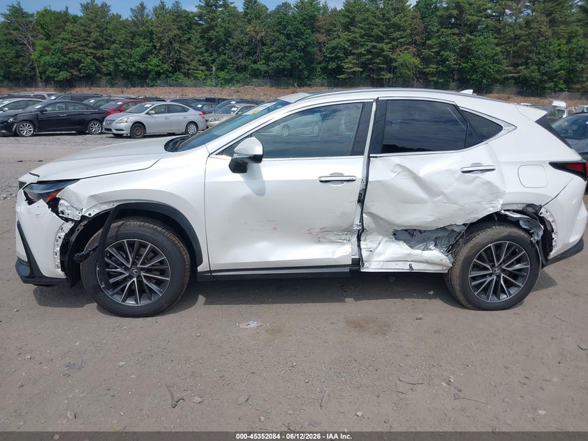 2022 Lexus Nx VIN JTJAGCEZ8N2003195 IAAI salvage auction — SIDE, Salvage (Massachusetts), sold $15,500 on 2026-07-17 (photo 6)