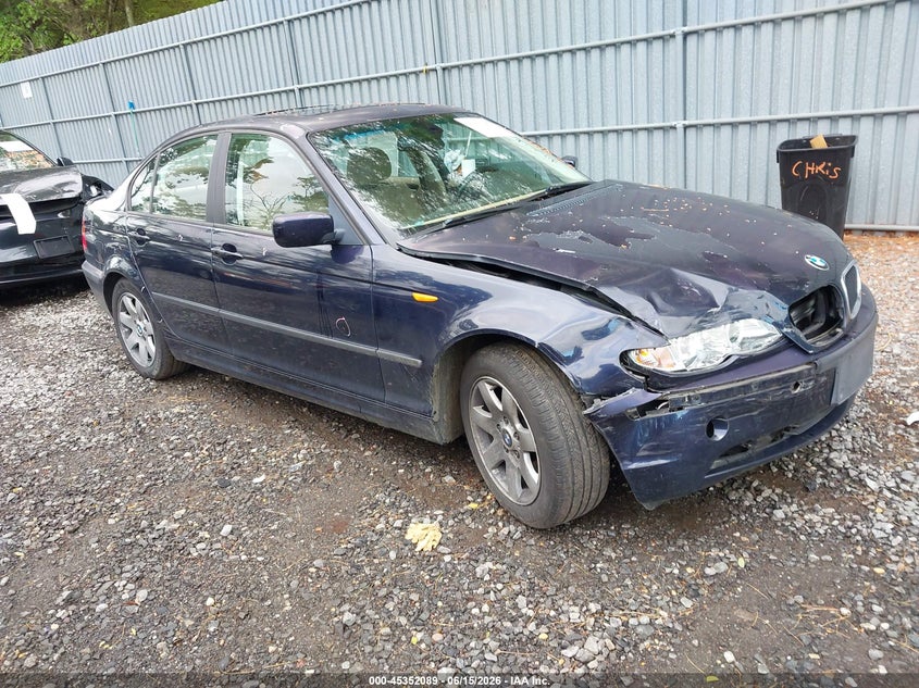 2005 BMW 3 series VIN WBAEU33405PF63641 IAAI salvage auction — FRONT END, Salvage (New Jersey), sold $400 on 2026-07-15 (photo 1)