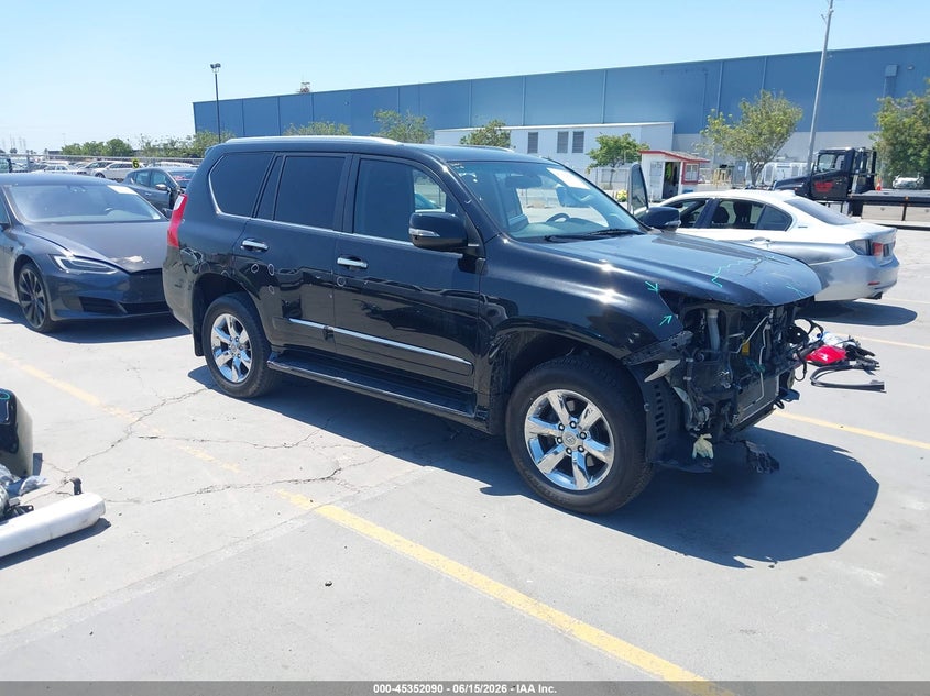 2011 Lexus Gx 460 VIN JTJJM7FX5B5023914 IAAI salvage auction — FRONT END, Salvage (Missouri), sold $8,700 on 2026-08-03 (photo 1)