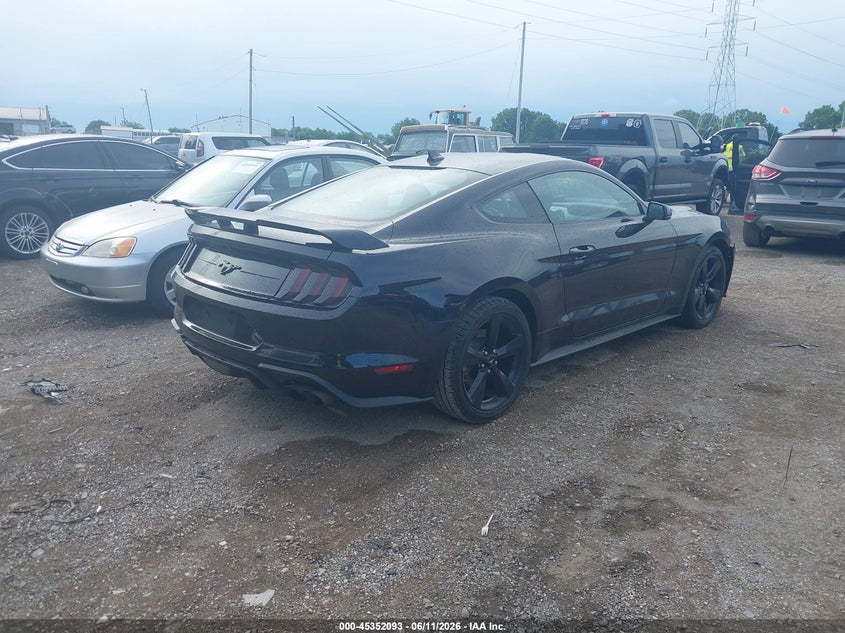 2023 Ford Mustang VIN 1FA6P8TH1P5113626 IAAI salvage auction — FRONT END, Salvage (Indiana), sold $7,100 on 2026-07-10 (photo 4)