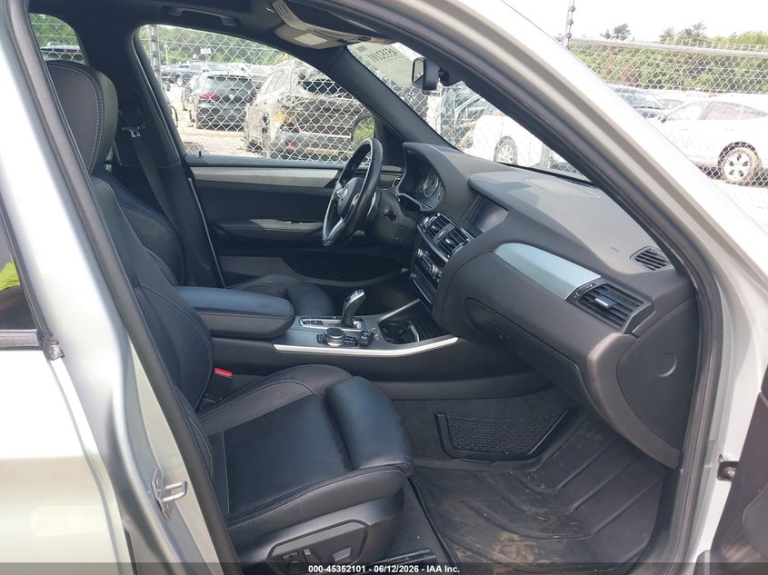 2017 BMW X3 VIN 5UXWX9C32H0T20866 IAAI salvage auction — RIGHT FRONT, Salvage (Massachusetts), sold $2,500 on 2026-07-08 (photo 5)
