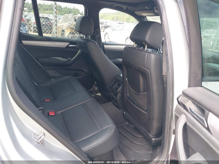 2017 BMW X3 VIN 5UXWX9C32H0T20866 IAAI salvage auction — RIGHT FRONT, Salvage (Massachusetts), sold $2,500 on 2026-07-08 (photo 8)