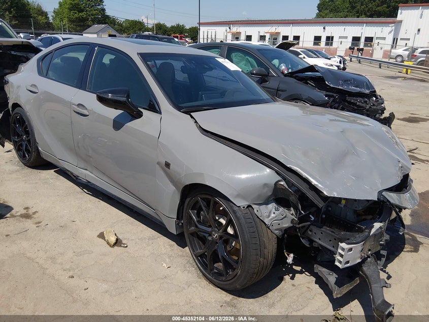 2025 Lexus Is VIN JTHAP1D29S5006997 — IAAI salvage auction photo