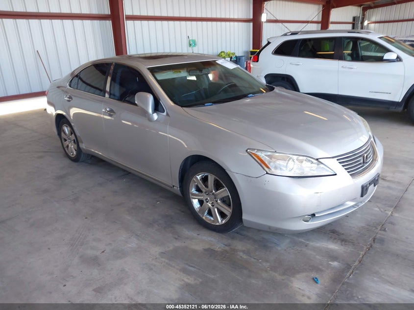2007 Lexus ES VIN JTHBJ46G272000211 IAAI salvage auction — NORMAL WEAR, Clear - Dealer Only (California), sold $925 on 2026-07-07 (photo 1)