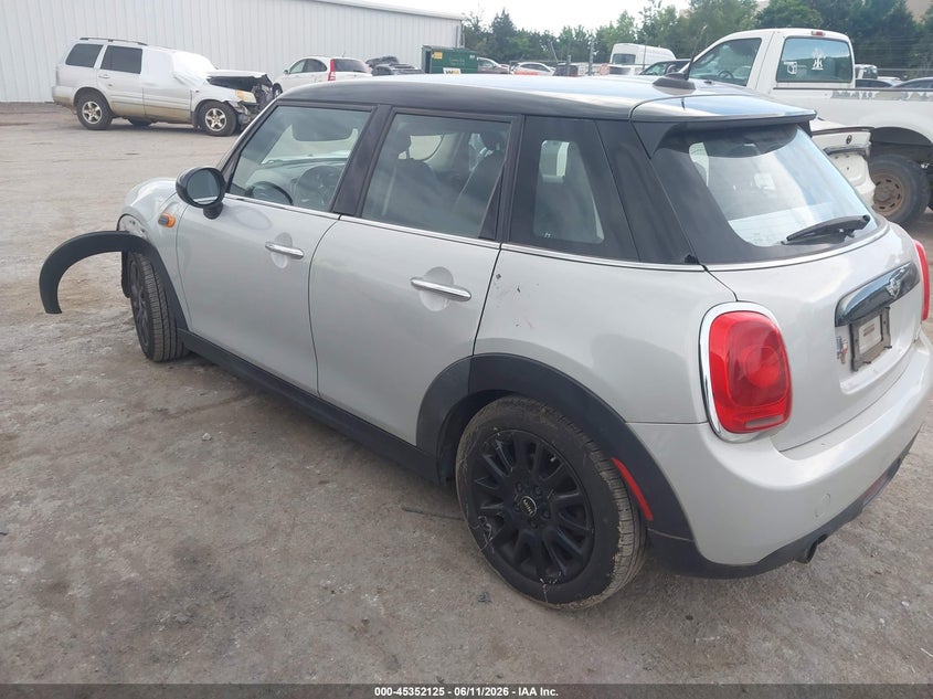2016 Mini Hard top VIN WMWXU1C53G2D12263 IAAI salvage auction — FRONT END, Junk (Oklahoma), sold $950 on 2026-07-22 (photo 3)
