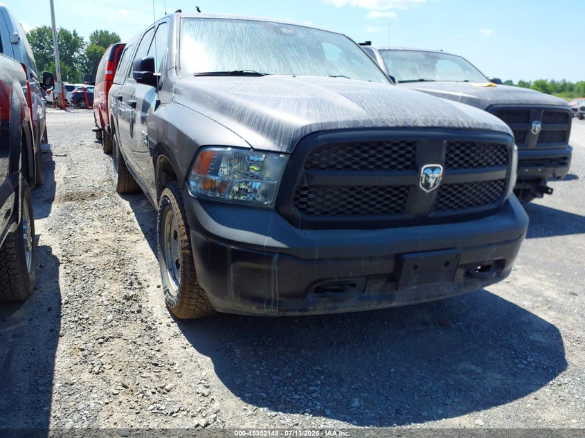 2016 Ram 1500 VIN 1C6RR7KG0GS341789 IAAI salvage auction — NORMAL WEAR, Sf97 (New York), sold $12,150 on 2026-08-20 (photo 1)