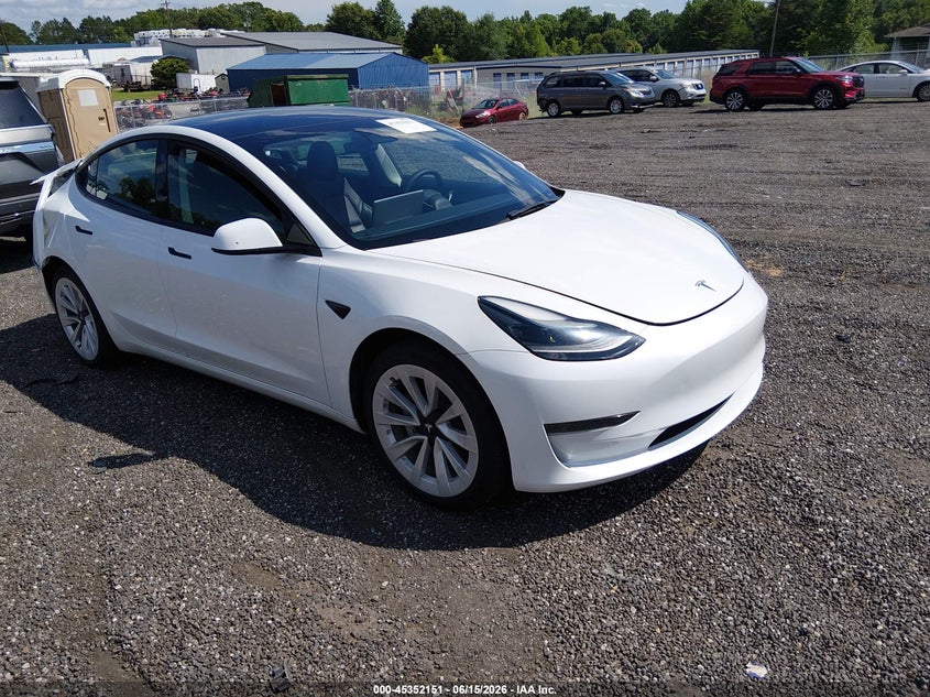 2023 Tesla Model 3 VIN 5YJ3E1EA6PF495323 IAAI salvage auction — REAR END, Salvage Title, sold $8,300 on 2026-08-02 (photo 1)