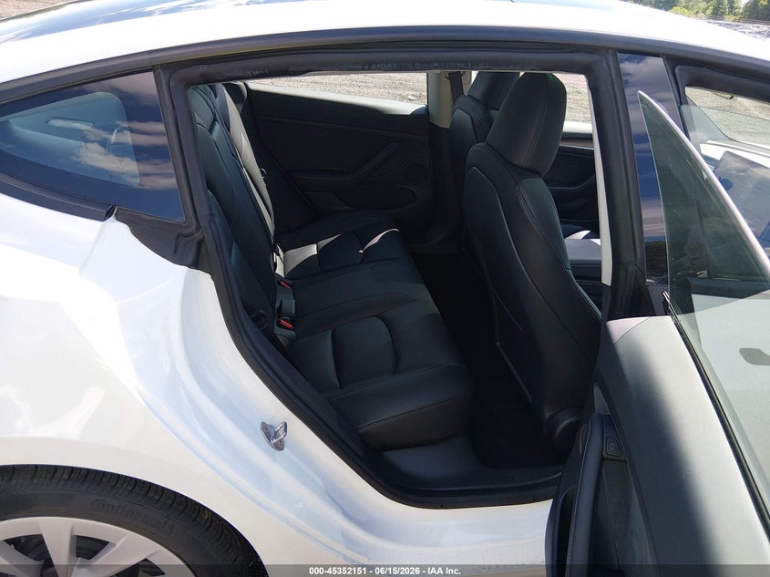 2023 Tesla Model 3 VIN 5YJ3E1EA6PF495323 IAAI salvage auction — REAR END, Salvage Title, sold $8,300 on 2026-08-02 (photo 8)