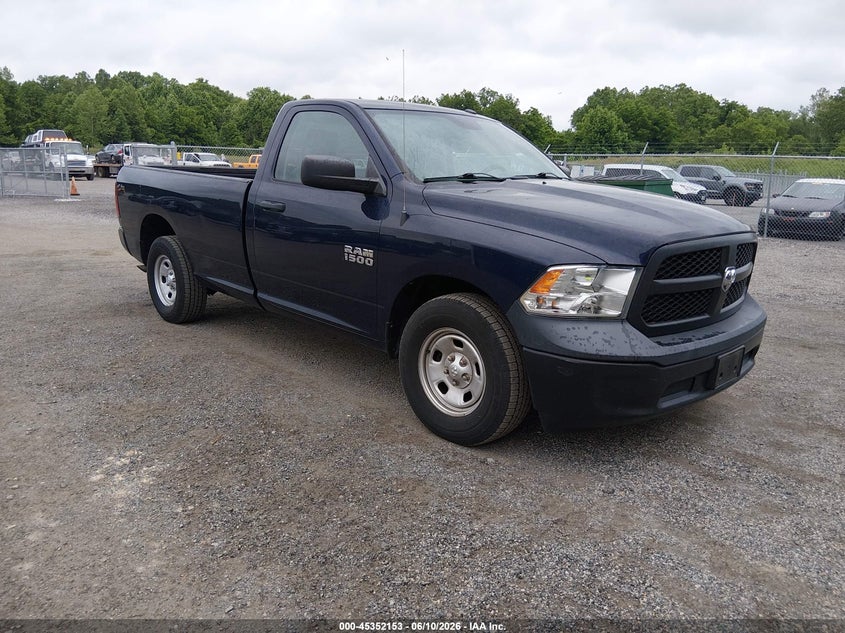 2018 Ram 1500 VIN 3C6JR6DG7JG323566 IAAI salvage auction — NORMAL WEAR, Sf97 (Maryland), sold $25 on 2026-07-21 (photo 1)