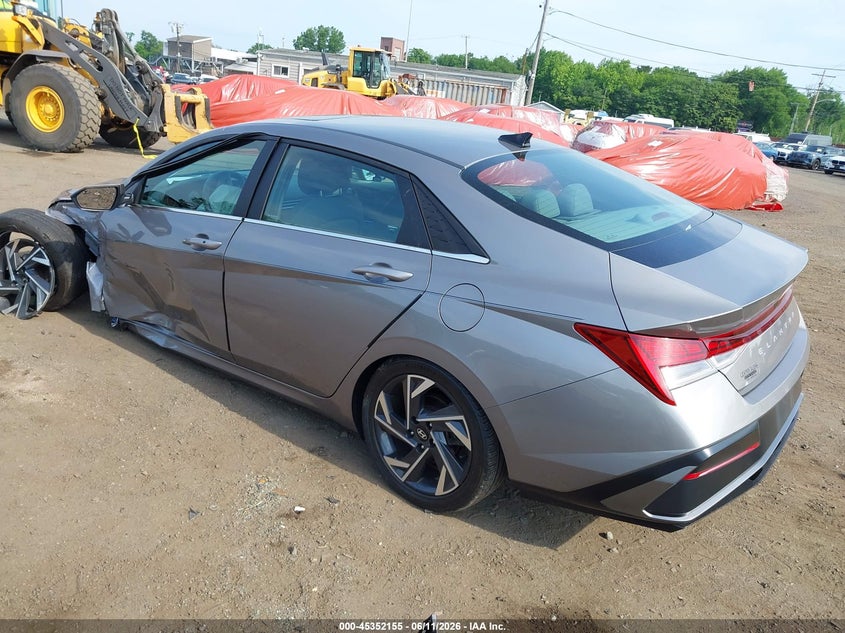 2024 Hyundai Elantra VIN KMHLS4DG1RU747565 IAAI salvage auction — FRONT END, Salvage (Idaho), sold $4,000 on 2026-07-15 (photo 3)