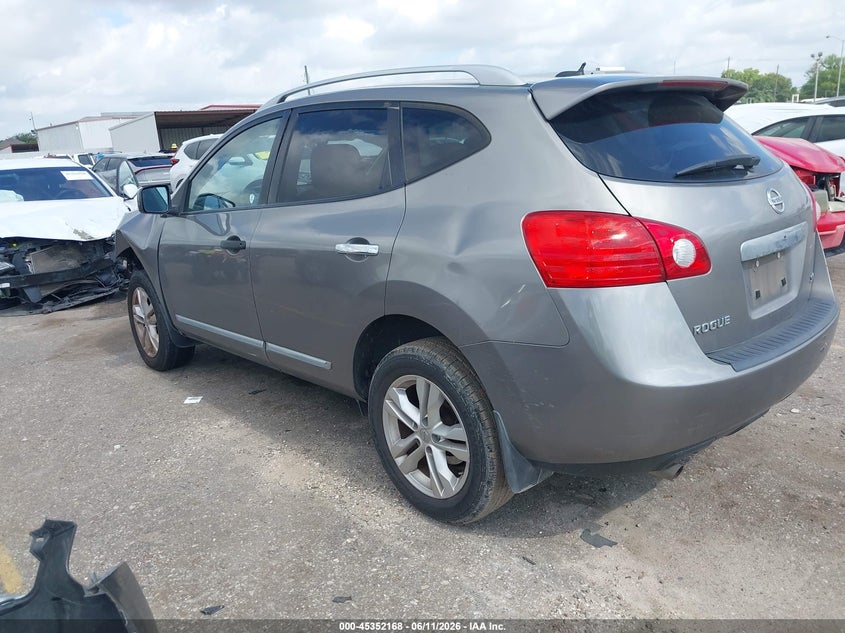 2013 Nissan Rogue VIN JN8AS5MT1DW535765 IAAI salvage auction — FRONT END, Salvage Title, sold $775 on 2026-07-29 (photo 3)