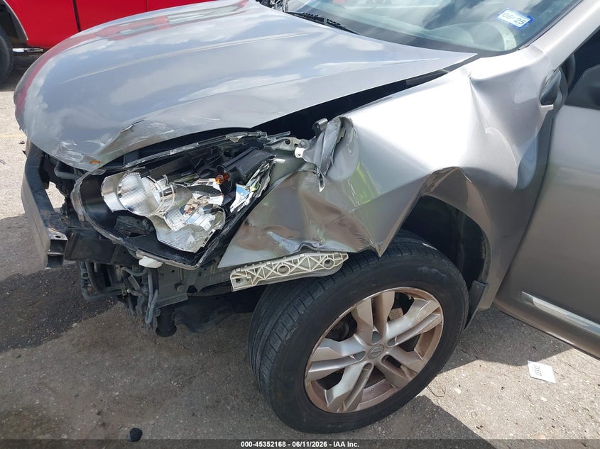 2013 Nissan Rogue VIN JN8AS5MT1DW535765 IAAI salvage auction — FRONT END, Salvage Title, sold $775 on 2026-07-29 (photo 6)