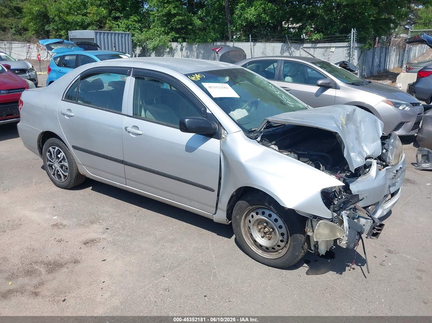 2005 Toyota Corolla VIN JTDBR32E552056939 IAAI salvage auction — FRONT END, Mv-907A (New York), sold $475 on 2026-07-07 (photo 1)