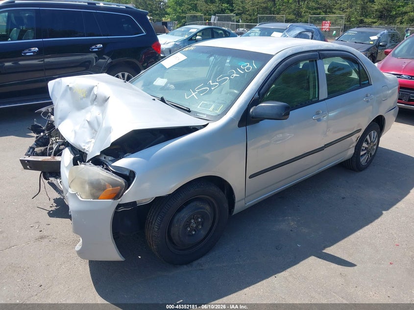 2005 Toyota Corolla VIN JTDBR32E552056939 IAAI salvage auction — FRONT END, Mv-907A (New York), sold $475 on 2026-07-07 (photo 2)